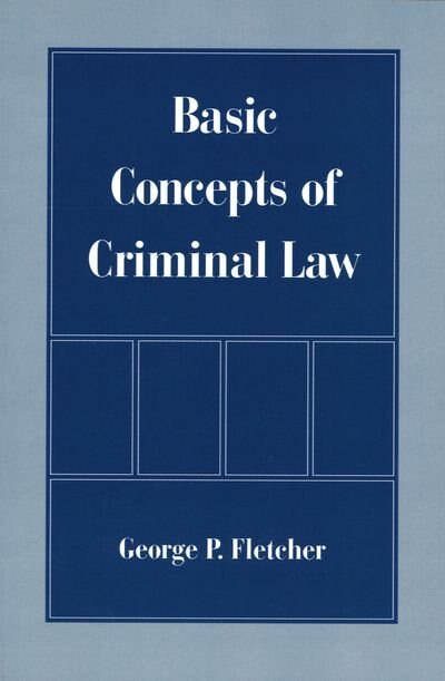 Front cover_Basic Concepts of Criminal Law