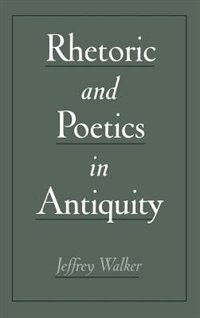 Couverture_Rhetoric and Poetics in Antiquity