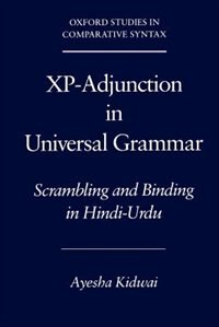 Front cover_Xp-Adjunction in Universal Grammar