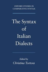 Front cover_The Syntax of Italian Dialects