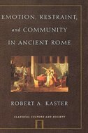 Front cover_Emotion, Restraint, And Community In Ancient Rome