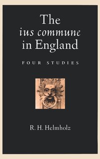 Couverture_The Ius Commune In England