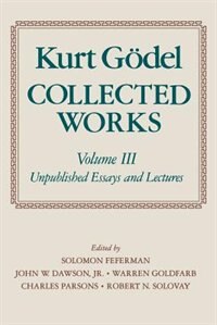 Front cover_Collected Works: Volume III: Unpublished Essays and Lectures