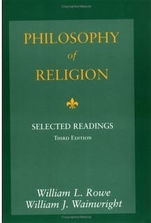 Front cover_Philosophy of Religion