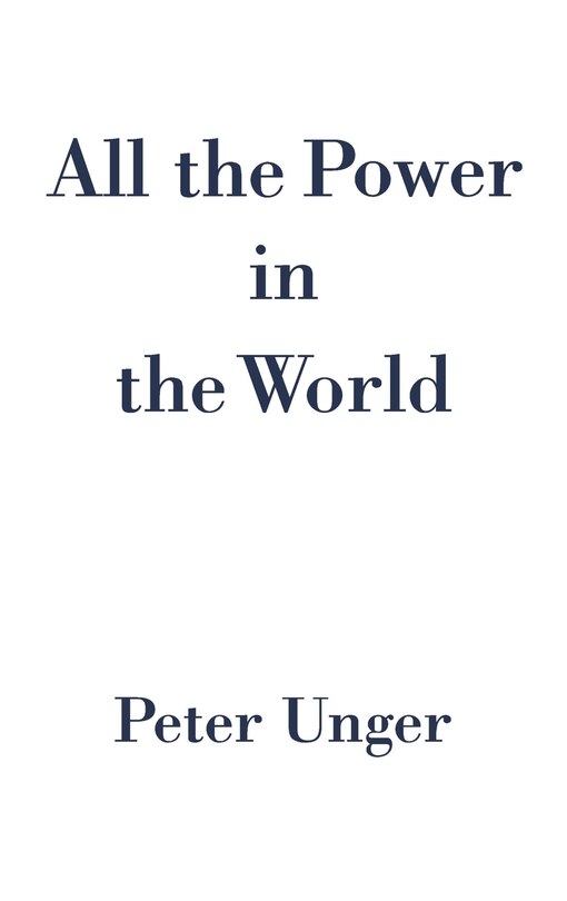Front cover_All The Power In The World
