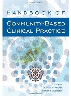 Couverture_Handbook Of Community-based Clinical Practice