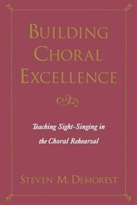 Front cover_Building Choral Excellence