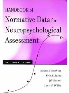Couverture_Handbook of Normative Data for Neuropsychological Assessment