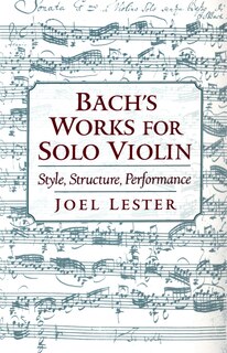 Front cover_Bach's Works for Solo Violin