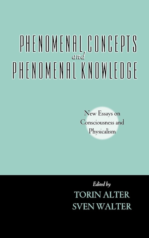 Couverture_Phenomenal Concepts and Phenomenal Knowledge