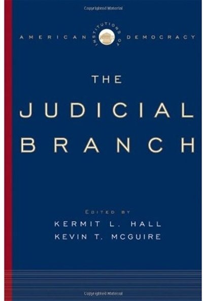 Front cover_Institutions of American Democracy: The Judicial Branch