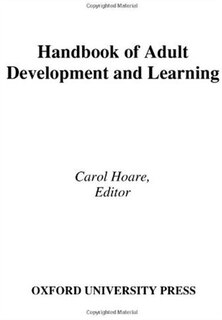 Couverture_Handbook Of Adult Development And Learning