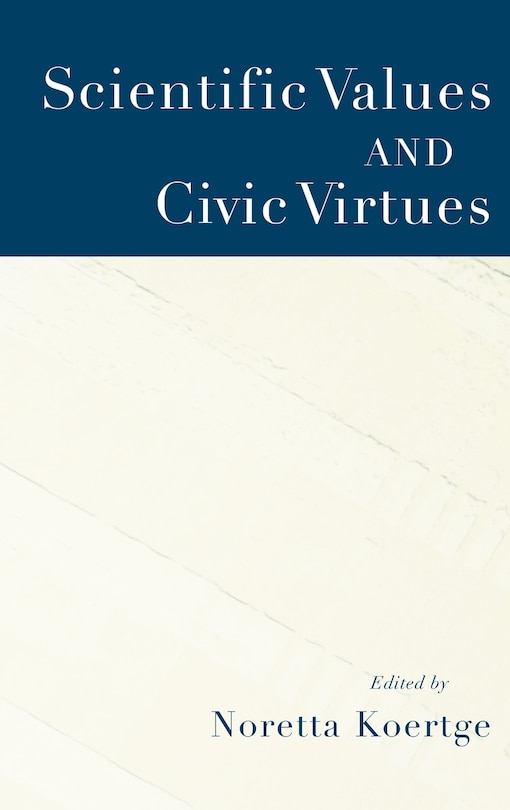 Couverture_Scientific Values And Civic Virtues