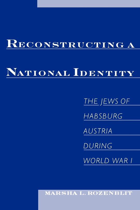 Front cover_Reconstructing a National Identity