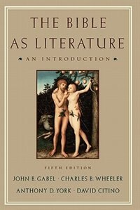 Front cover_The Bible As Literature