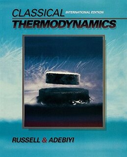 Front cover_Classical Thermodynamics: International Edition