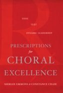 Front cover_Prescriptions for Choral Excellence
