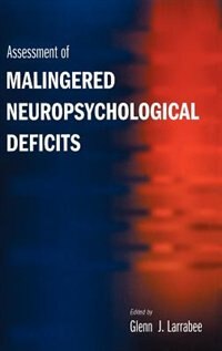 Couverture_Assessment of Malingered Neuropsychological Deficits