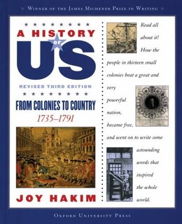 Front cover_A History of US: Book Three: From Colonies to Country (1735-1791)