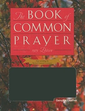 Front cover_Book of Common Prayer Personal Genuine Leather Black