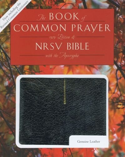 Couverture_1979 Book of Common Prayer (RCL edition) and the New Revised Standard Version Bible with Apocrypha, genuine leather black, 9634AP