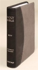 The Revised Standard Version Catholic Bible: Compact Edition, Pacific Duvelle Black/Grey