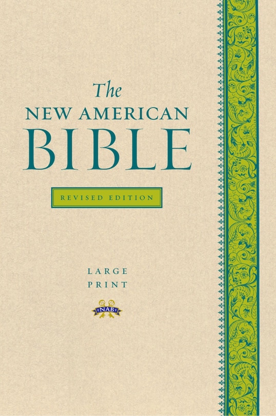 Front cover_The New American Bible Revised Edition, Large Print Edition