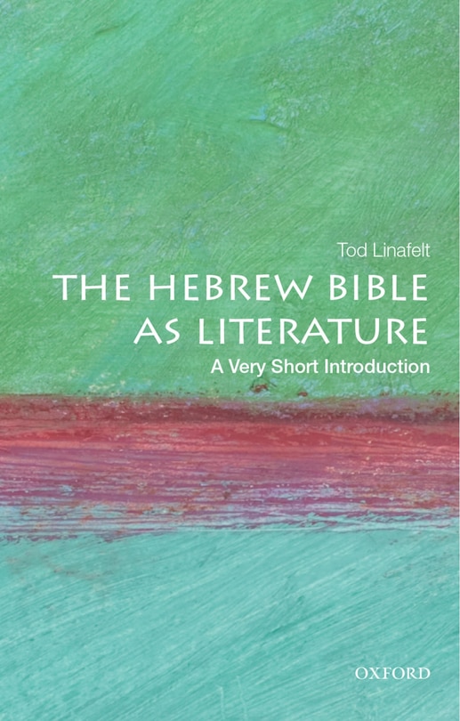 Couverture_The Hebrew Bible As Literature: A Very Short Introduction