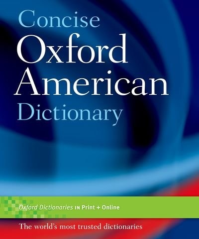 Front cover_Concise Oxford American Dictionary