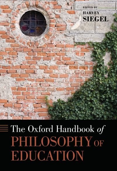 Front cover_The Oxford Handbook of Philosophy of Education