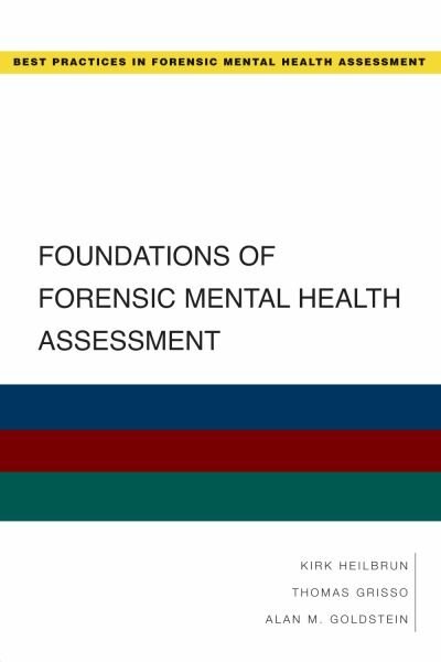 Couverture_Foundations of Forensic Mental Health Assessment