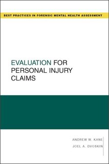 Front cover_Evaluation for Personal Injury Claims