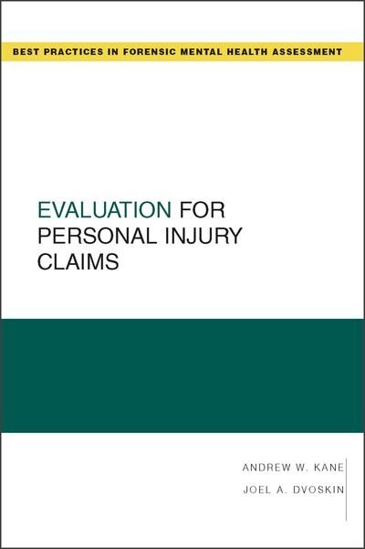 Front cover_Evaluation for Personal Injury Claims