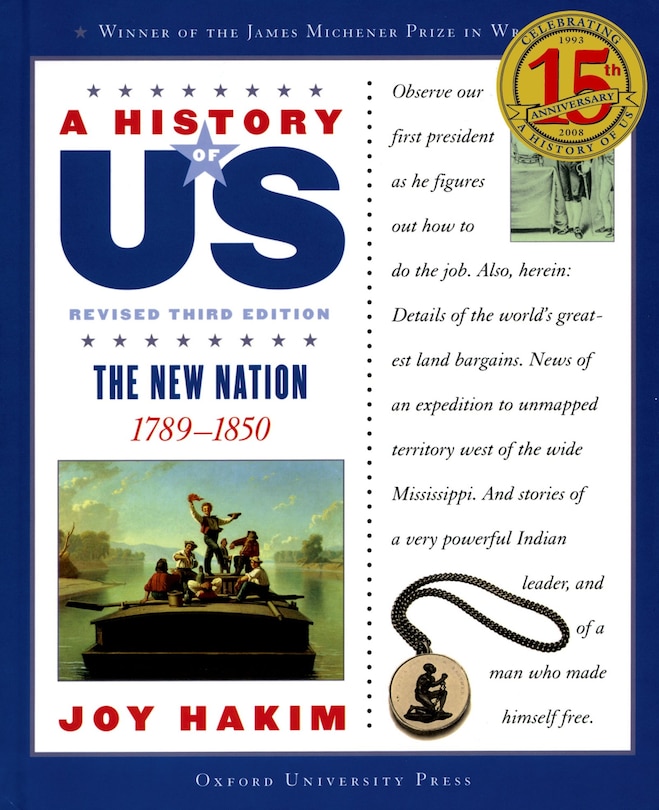 Front cover_A History of US: Vol 4, The New Nation