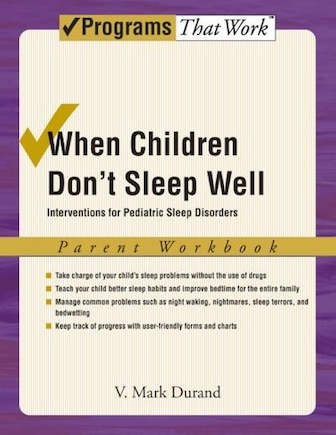 Pediatric Sleep Disorders: Parent Workbook