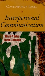 Front cover_Contemporary Issues in Interpersonal Communication