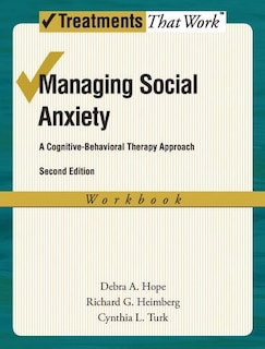 Front cover_Managing Social Anxiety Workbook