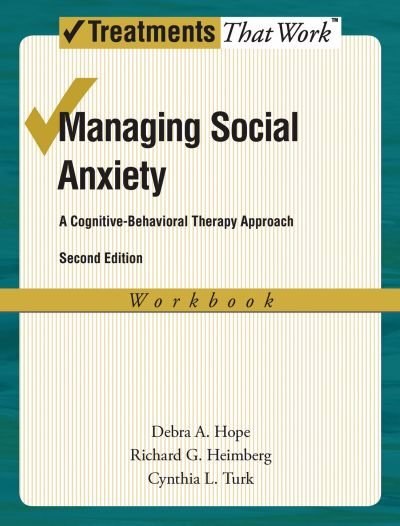 Front cover_Managing Social Anxiety Workbook
