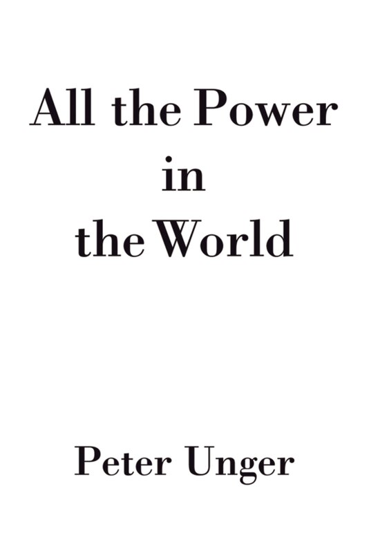 Front cover_All the Power in the World