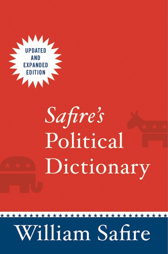 Front cover_Safire's Political Dictionary