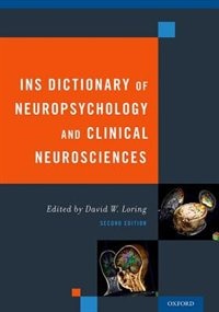 Couverture_INS Dictionary of Neuropsychology and Clinical Neurosciences
