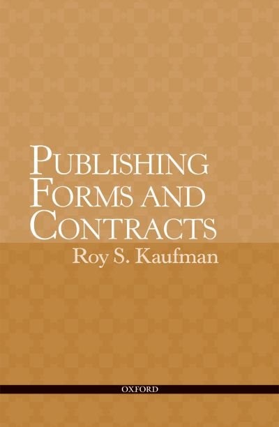 Front cover_Publishing Forms and Contracts