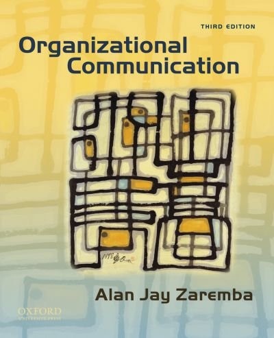 Couverture_Organizational Communication
