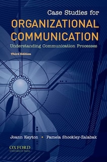 Couverture_Case Studies for Organizational Communication