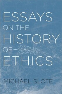 Front cover_Essays on the History of Ethics