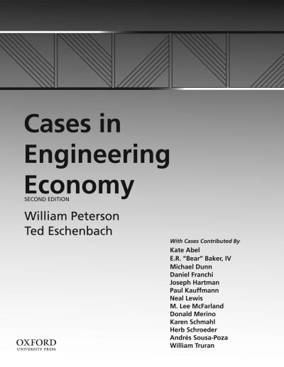 Front cover_Cases in Engineering Economy