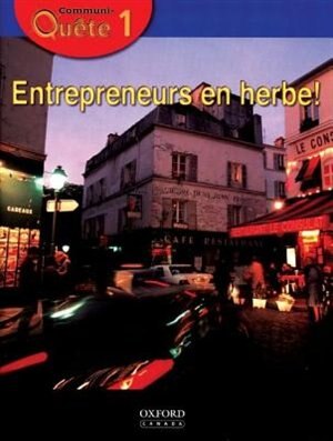 Front cover_Communi-Quete: 1 Entrepreneurs en herbe!