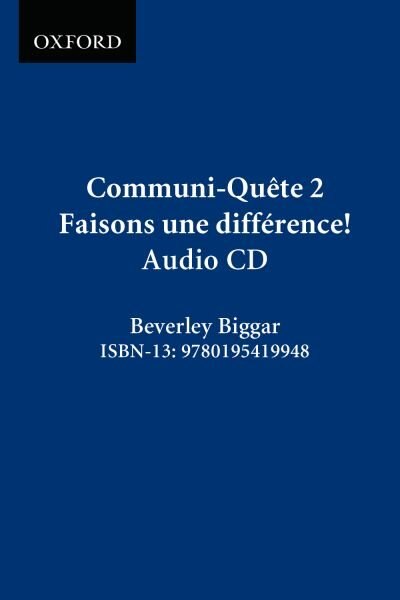 Front cover_Communi-Quete: 2 Faisons une difference!
