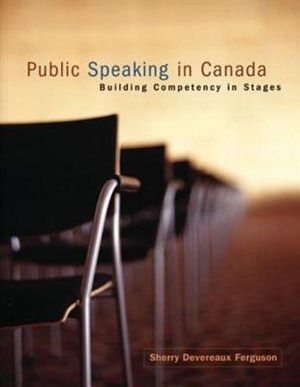 Public Speaking In Canada: Building Competency In Stages