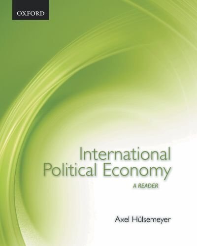 Front cover_International Political Economy
